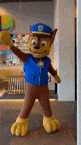 Paw Patrol Mascot Costume GIF - Paw Patrol Mascot Costume Fursuit GIFs