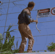 Jurassic Park Electric Fence GIF