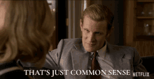 Thats Just Common Sense Matt Smith GIF - Thats Just Common Sense Matt Smith Prince Philip GIFs