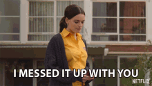 I Messed It Up With You Maeve Wiley GIF - I Messed It Up With You Maeve Wiley Emma Mackey GIFs