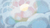 a painting of a landscape with the word punk on it