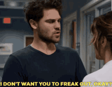 Station19 Jack Gibson GIF - Station19 Jack Gibson I Dont Want You To Freak Out Okay GIFs