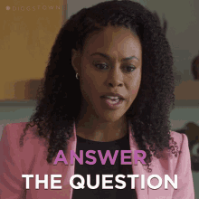 Answer The Question Marcie GIF