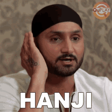 Hanji Bhajji GIF - Hanji Bhajji Harbhajan Singh GIFs