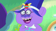 Laugh Dr Moonbloom GIF - Laugh Dr Moonbloom Trolls The Beat Goes On GIFs