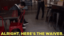 Station 19 Andy Herrera GIF - Station 19 Andy Herrera Alright Heres The Waiver GIFs