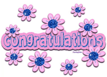 Congratulations Sparkle GIF - Congratulations Sparkle Glitters GIFs
