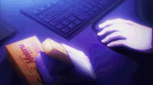 Anime Gaming GIF - Anime Gaming Introvert - Discover & Share GIFs
