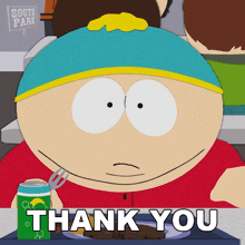 Thank You Eric Cartman GIF - Thank You Eric Cartman South Park World Privacy Tour GIFs