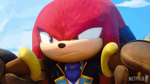 Aye Renegade Knucks GIF - Aye Renegade Knucks Sonic Prime GIFs