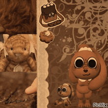 a picture of a stuffed animal with the word picmix on the bottom right corner