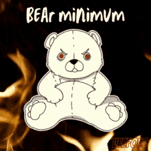 bear minimum veefoes veefoes bear bear fire foes