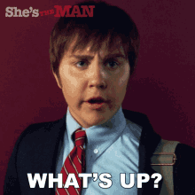 Whats Up Viola Hastings GIF - Whats Up Viola Hastings Shes The Man GIFs