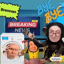 John Brennan Monkey GIF - John Brennan Monkey Breaking News GIFs