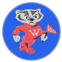 Badgers Deserve The Freedom To Vote How We Choose Vrl Sticker - Badgers Deserve The Freedom To Vote How We Choose Vrl Badgers Stickers