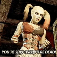 Harley Quinn Frustrated GIF - Harley Quinn Frustrated You Are GIFs