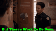 Station19 Travis Montgomery GIF - Station19 Travis Montgomery But Theres Work To Be Done GIFs
