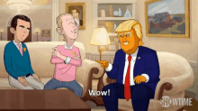 Wow Donald Trump GIF - Wow Donald Trump Our Cartoon President GIFs