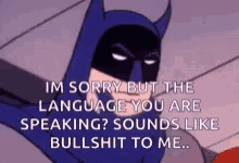 batman hmmm language