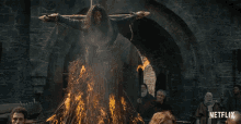 Burning Witch Cursed GIF