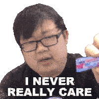 I Never Really Care Sungwon Cho Sticker - I Never Really Care Sungwon Cho Prozd Stickers