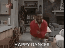 excited dancing