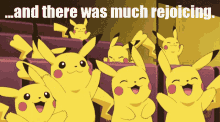 happy pikachus