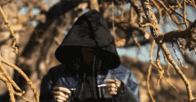 Hooded Covered GIF - Hooded Covered Hoodie GIFs