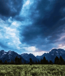 Clouds Mountain GIF