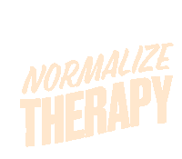 Normalize Therapy Mental Health Sticker - Normalize Therapy Mental Health Mental Health Action Day Stickers