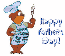 Happy Fathers Day I Love Dad GIF - Happy Fathers Day I Love Dad Chef GIFs
