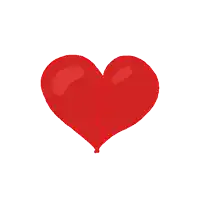a cartoon drawing of a broken heart with blue rays coming out of it