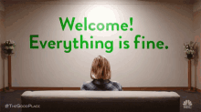 Welcome Everything Is Fine GIF - Welcome Everything Is Fine Smile GIFs