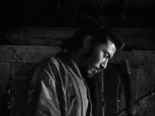 Toshiro Mifune Seven Samurai GIF