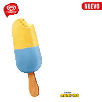 an ice cream bar with a bite taken out of it