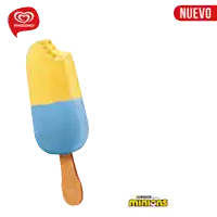 an ice cream bar with a bite taken out of it