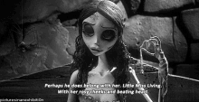 he does not belong with her tim buron corpse bride