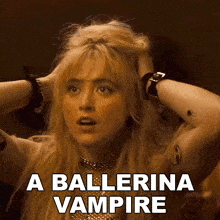 A Ballerina Vampire Abigail GIF - A Ballerina Vampire Abigail A Vampire Ballet Dancer GIFs