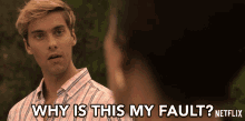 Why Is This My Fault Austin North GIF - Why Is This My Fault Austin North Topper GIFs