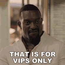 That Is For Vips Only Aiden Shaw GIF - That Is For Vips Only Aiden Shaw Blood And Treasure GIFs
