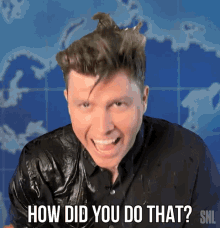 How Did You Do That Colin Jost GIF - How Did You Do That Colin Jost Saturday Night Live GIFs