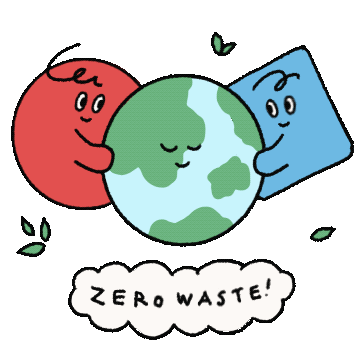 Refill Zero Waste Sticker - Refill Zero Waste Plastic Free Stickers