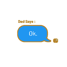 message dad