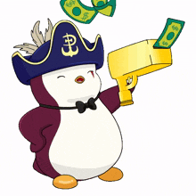 money crypto rain penguin cash