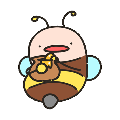 Bee Bumble Bee Sticker - Bee Bumble Bee Eating Honey Stickers