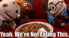 Sml Junior GIF - Sml Junior Yeah Were Not Eating This GIFs