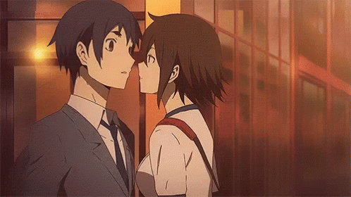 Anime Kissing GIF - Anime Kissing Kiss - Discover & Share GIFs
