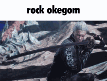 Vergil Okegom GIF - Vergil Okegom Rock GIFs