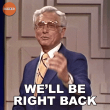We'Ll Be Right Back Allen Ludden GIF - We'Ll Be Right Back Allen Ludden Buzzr GIFs
