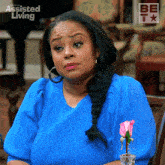Mildly Annoyed Leah GIF - Mildly Annoyed Leah Assisted Living GIFs